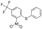 2-NITRO-1-(PHENYLSULFANYL)-4-(TRIFLUOROMETHYL)BENZENE Struktur