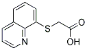 (QUINOLIN-8-YLTHIO)ACETIC ACID Struktur