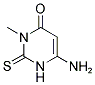 6-AMINO-3-METHYL-2-THIOXO-2,3-DIHYDROPYRIMIDIN-4(1H)-ONE Struktur