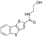 N-(2-HYDROXYETHYL)THIENO[3,2-B][1]BENZOTHIOPHENE-2-CARBOXAMIDE Struktur