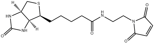 N-BIOTINYL-N'-MALEIMIDO-ETHYLENEDIAMINE Struktur