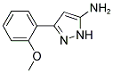 5-(2-METHOXY-PHENYL)-2H-PYRAZOL-3-YLAMINE Struktur