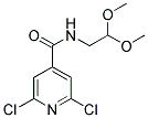 2,6-DICHLORO-N-(2,2-DIMETHOXYETHYL)ISONICOTINAMIDE Struktur