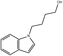 4-(1H-INDOL-1-YL)BUTAN-1-OL Struktur