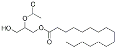 MONOPALMITINMONOACETATE Struktur