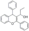 1-(2,4-DIPHENYL-4H-CHROMEN-3-YL)PROPAN-1-OL Struktur