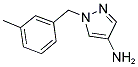 1-(3-METHYL-BENZYL)-1 H-PYRAZOL-4-YLAMINE Struktur