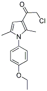 1-ETHANONE, 2-CHLORO-1-[1-(4-ETHOXYPHENYL)-2,5-DIMETHYL-1H-PYRROL-3-YL]- Struktur