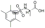 (2S)-2-[[(2,3,5,6-TETRAMETHYLPHENYL)SULFONYL]AMINO]PROPANOIC ACID Struktur