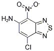 7-CHLORO-4-NITRO-2,1,3-BENZOTHIADIAZOL-5-AMINE Struktur