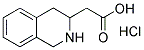 (1,2,3,4-TETRAHYDRO-ISOQUINOLIN-3-YL)-ACETIC ACID HCL Struktur