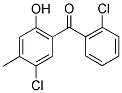 2',5-DICHLORO-2-HYDROXY-4-METHYLBENZOPHENONE Struktur