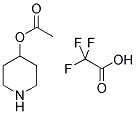 ACETIC ACID PIPERIDIN-4-YL ESTER TRIFLUORO-ACETIC ACID Struktur