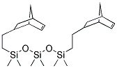 1,1,3,3,5,5-HEXAMETHYL-1,5-BIS[2-(5-NORBORNEN-2-YL)ETHYL]TRISILOXANE Struktur