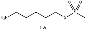 5-AMINOPENTYL METHANTHIOSULFONATE HYDROBROMIDE Struktur