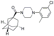 ADAMANTANYL 4-(5-CHLORO-2-METHYLPHENYL)PIPERAZINYL KETONE Struktur