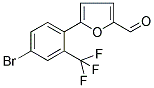 5-[4-BROMO-2-(TRIFLUOROMETHYL)PHENYL]-2-FURALDEHYDE Struktur