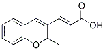 (2E)-3-(2-METHYL-2H-CHROMEN-3-YL)ACRYLIC ACID Struktur