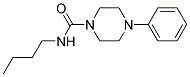 N-BUTYL(4-PHENYLPIPERAZINYL)FORMAMIDE Struktur