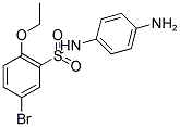 N-(4-AMINO-PHENYL)-5-BROMO-2-ETHOXY-BENZENESULFONAMIDE Struktur