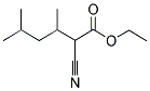 ETHYL 2-CYANO-3,5-DIMETHYLHEXANOATE Struktur