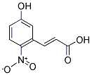 5-HYDROXY-2-NITROCINNAMIC ACID Struktur