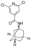 N4-(1-ADAMANTYL)-2,6-DICHLOROISONICOTINAMIDE Struktur