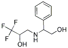 1,1,1-TRIFLUORO-3-[(2-HYDROXY-1-PHENYLETHYL)AMINO]-2-PROPANOL Struktur