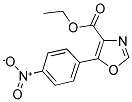 5-(4-NITRO-PHENYL)-OXAZOLE-4-CARBOXYLIC ACID ETHYL ESTER Struktur