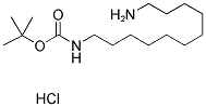 BOC-DIAMINOUNDECANE HCL Struktur