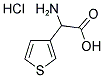 AMINO(3-THIENYL)ACETIC ACID HYDROCHLORIDE Struktur