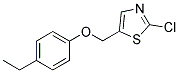 (2-CHLORO-1,3-THIAZOL-5-YL)METHYL 4-ETHYLPHENYL ETHER Struktur