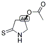 (R)-4-ACETOXY-2-THIOXOPYRROLIDINE Struktur