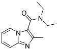 N,N-DIETHYL-2-METHYLIMIDAZO[1,2-A]PYRIDINE-3-CARBOXAMIDE Struktur