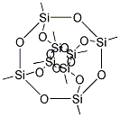 1,3,5,7,9,11,13,15-OCTAMETHYLPENTACYCLO[9.5.1.13,9.15,15.17,13]OCTASILOXANE Struktur