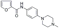 N-[4-(4-METHYLPIPERAZIN-1-YL)PHENYL]-2-FURAMIDE Struktur