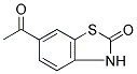 6-ACETYL-2(3H)-BENZOTHIAZOLONE Struktur