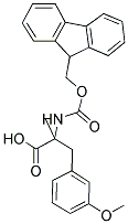 FMOC-ALPHA-METHYL-3-METHOXY-DL-PHENYLALANINE, 1185301-96-5, 結(jié)構(gòu)式