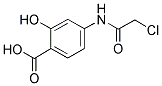 4-(2-CHLORO-ACETYLAMINO)-2-HYDROXY-BENZOIC ACID Struktur