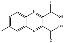 6-METHYLQUINOXALINE-2,3-DICARBOXYLIC ACID Struktur