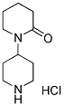 4-(N-DELTA-VALEROLACTAM) PIPERIDINE HYDROCHLORIDE Struktur