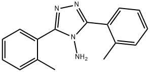 3,5-BIS(2-METHYLPHENYL)-4H-1,2,4-TRIAZOL-4-AMINE Struktur