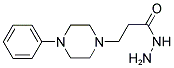 3-(4-PHENYL-PIPERAZIN-1-YL)-PROPIONIC ACID HYDRAZIDE Struktur