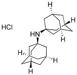 DI-(1-ADAMANTYL)AMINE HYDROCHLORIDE Struktur