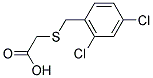 [(2,4-DICHLOROBENZYL)THIO]ACETIC ACID Struktur