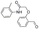 2-(2-FORMYLPHENOXY)-N-(2-METHYLPHENYL)ACETAMIDE Struktur