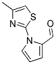 1-(4-METHYL-1,3-THIAZOL-2-YL)-1H-PYRROLE-2-CARBALDEHYDE Struktur