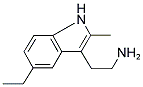 2-(5-ETHYL-2-METHYL-1H-INDOL-3-YL)-ETHYLAMINE Struktur