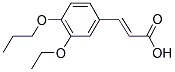 3-(3-ETHOXY-4-PROPOXY-PHENYL)-ACRYLIC ACID Struktur