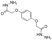 (4-HYDRAZINOCARBONYLMETHOXY-PHENOXY)-ACETIC ACID HYDRAZIDE Struktur